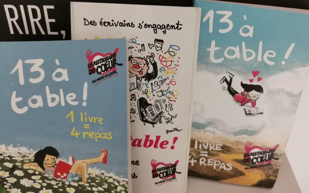 Treize à table, les restos du coeur.