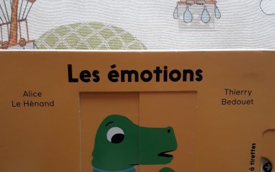 Les émotions : le livre, collection Les Minousses + la box à confectionner.